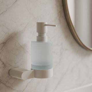 Дозатор жидкого мыла Knotlor LD102WY, белый